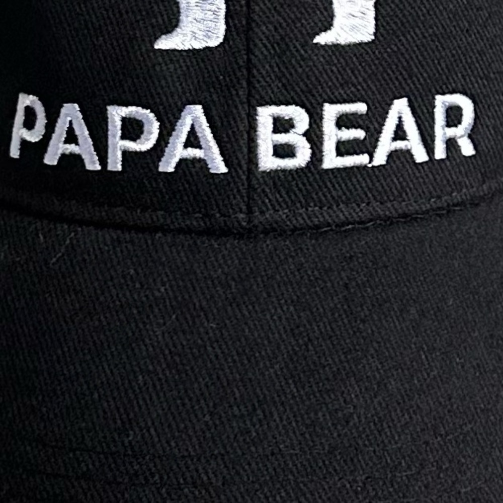 2 for $30 🆕Men’s Papa Bear Ball  Cap - Picture 6 of 16